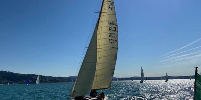 l Galeb 1° classificato nella classe 4 alla 56° Barcolana Classic per il Trofeo SIAD